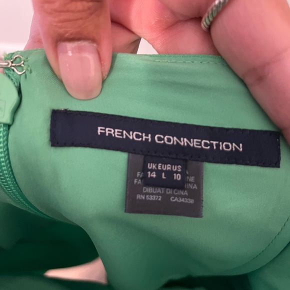 French Connection Whisper Strapless Bow Dress - Picture 5 of 5